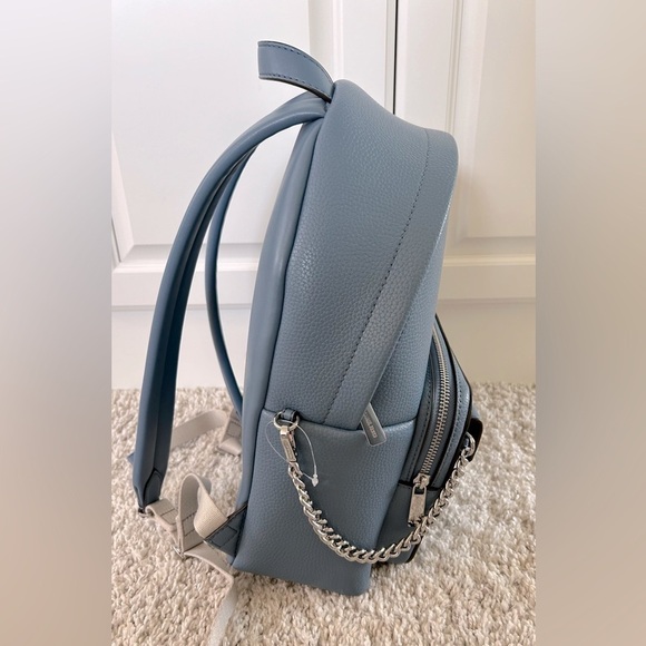 Michael Kors Maisie Medium 2-in-1 Pebbled Leather Backpack - Picture 6 of 13